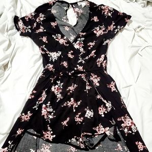 Tilly's Floral Romper Dress